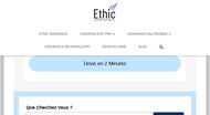 Ethic Assurance : Courtier en RC Pro et Décennale pour Indépendants et TPE