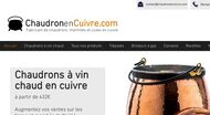 Fabricant de chaudrons et cuves en cuivre