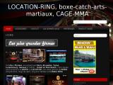 Fabrication et location de ring de boxe, catch et cages  MMA