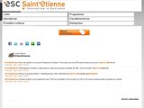 Formation supérieure en commerce,management et marketing, Saint Etienne (42)
