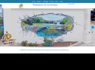 Fresques, peintures murales et décoratives, Sainte Anne Guadeloupe