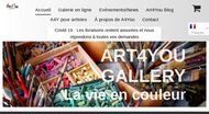 Galerie d'art contemporain en ligne