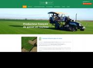 Gazon naturel en rouleau 