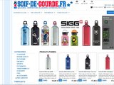 Gourdes et bouteilles d'eau réutilisables