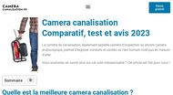 guide comparatif caméra de canalisation