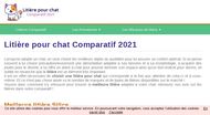 Guide comparatif litières pour chat