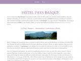 guide des hotels au pays basque
