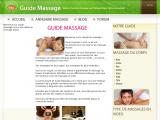 Guide et annuaire des massages bien être