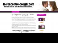 Guide sites de rencontre de Cougars