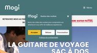 Guitare de voyage démontable