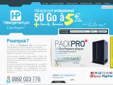 hebergement professionnel de sites web