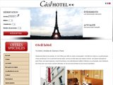 Hôtel de charme confortable à Paris XIVe