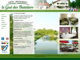 Hôtel restaurant au bord de l'eau à Fontaines en Bourgogne