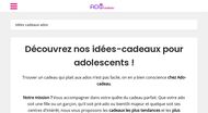 Idées cadeaux pour les ados