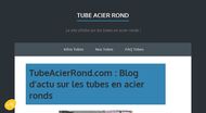 Informations sur les tubes en acier