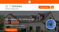 Inspection et nettoyage toiture par drone en île de France