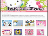 jeux, coloriage, puzzle et memory Hello Kitty
