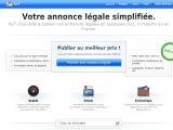 Journal de publication d'annonces légales