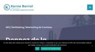 Karine BARRIOL consultante SEO Lyon