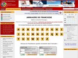 l'annuaire des entreprises et enseignes en franchise