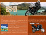 La traversée des grandes alpes en moto