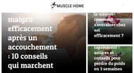 Le fitness à la maison