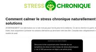 Le guide pratique sur le stress chronique