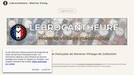 Lebrocantheure : montres vintage et horlogerie de collection