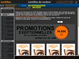 Lentilles de couleur et lentilles fantaisie