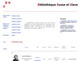 Littérature russe et slave 