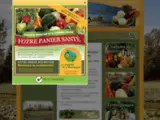 Livraison de panier de fruits et légumes bio sur le secteur de Rougement, Québec