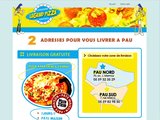 Livraison de pizzas, plats cuisinés, salades sur Pau, Pyrénées Atlantiques (64)