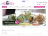 livraison sushis et menus asiatiques Paris XIVe