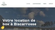 Location box de stockage Biscarosse