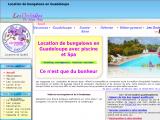 Location bungalows et villa avec piscine et spa en Gaudeloupe 