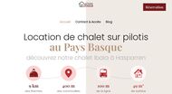 Location de chalet de vacances au Pays Basque