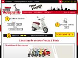 Location de scooter Vespa, Piaggio, pas cher, sur Paris