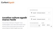 Location de voiture à Agadir