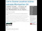 Location matériel de scène et réception dans le Gard (30) et l'Hérault (34)