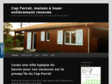 Maison à louer entièrement rénovée au Ferret