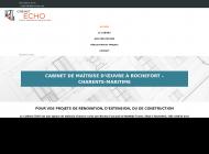 Maître d'oeuvre en construction, Rochefort (17)