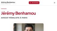 Maître Jérémy Benhamou, Avocat pénaliste à Paris