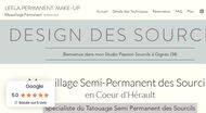 Maquillage semi permanent sourcils Gignac