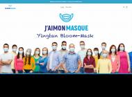Masque chirurgical jetable 