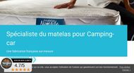 matelas de camping-car