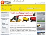 Matériels et appareils de chauffage pour entreprise, atelier, dépôt, chantier