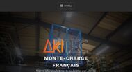 monte-charge sur mesure