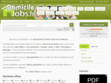 offres emploi travail a domicile et emploi à la maison
