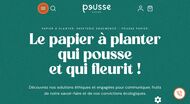 Papier à planter ensemencé