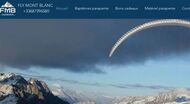 Parapente, Mont Blanc